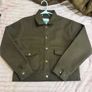 Zara dark Brown Wool Jacket